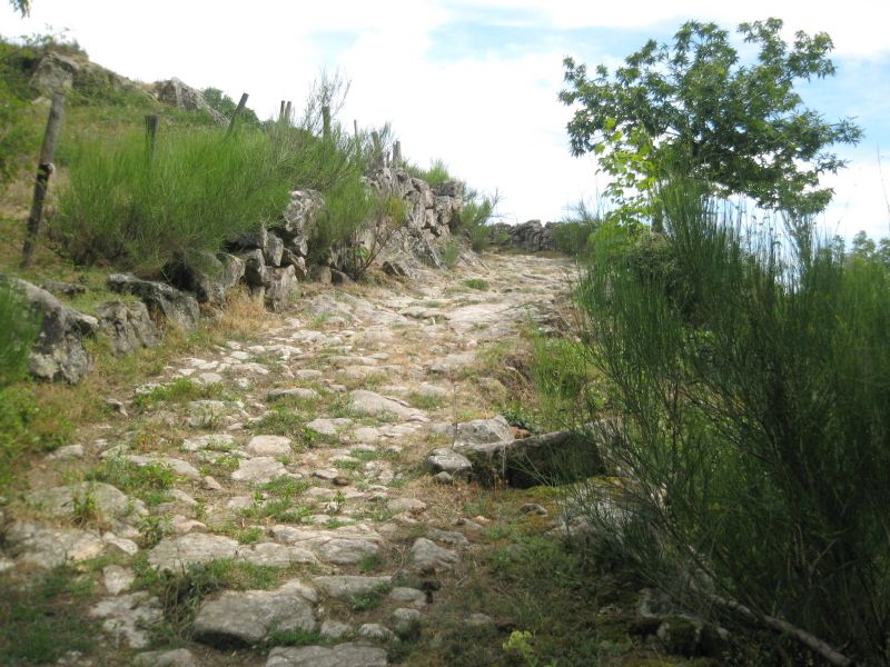 ancien chemin du ch  teau de Labastide    Antra  gues